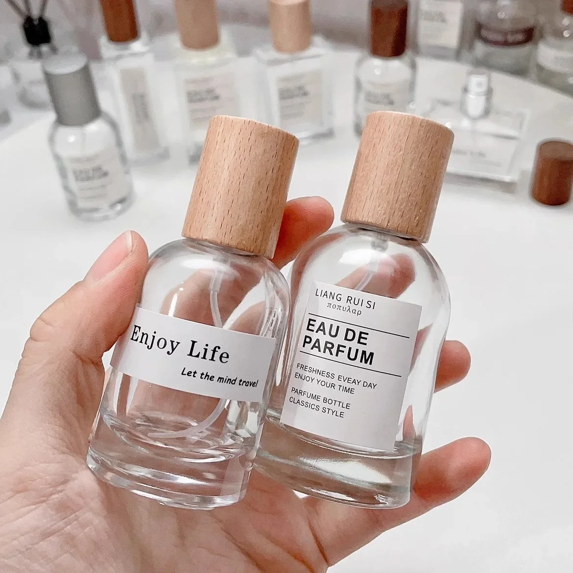 Misting Bottle Fine - 30/50ML Glass Perfume Bottle Spray Bottle