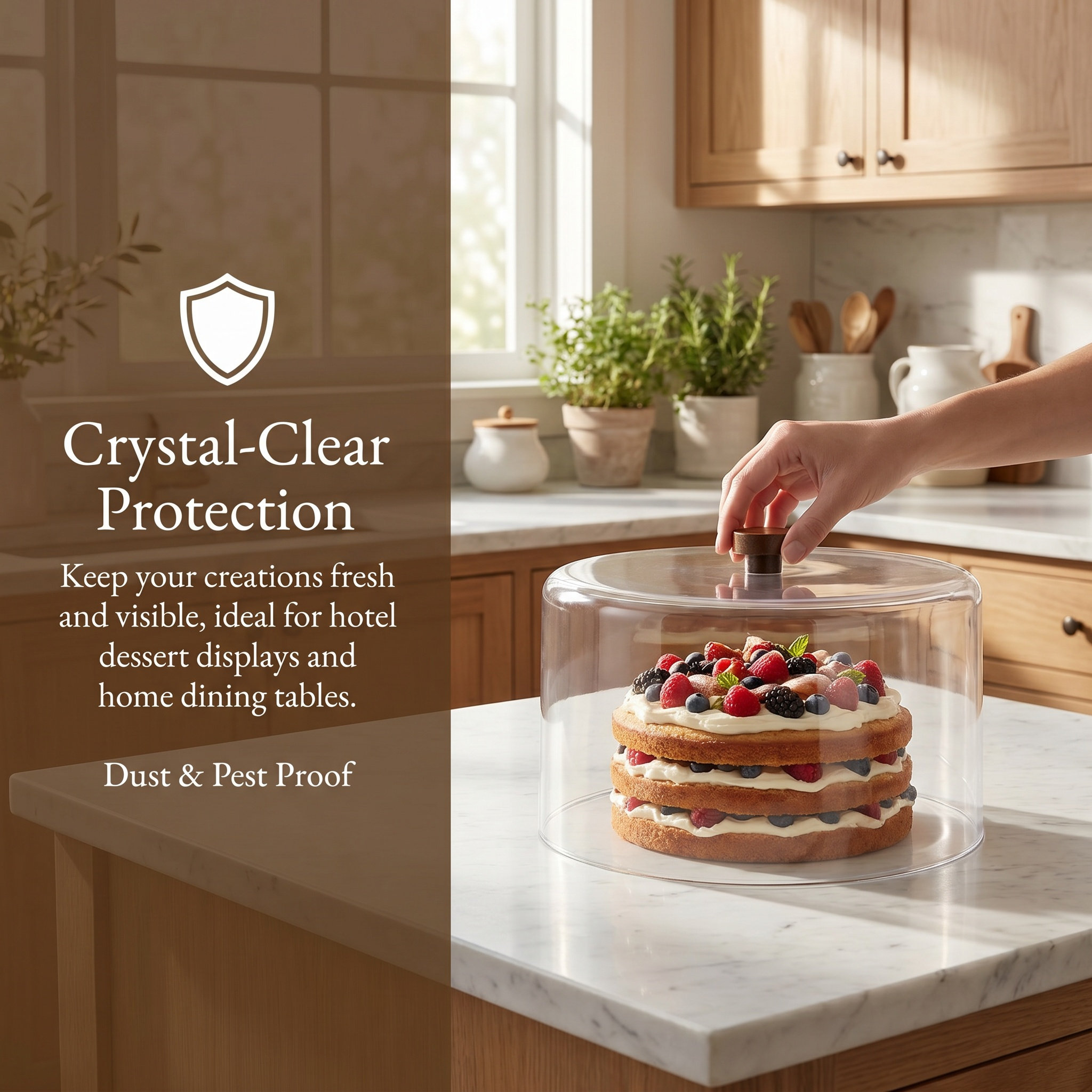 Clear Cake Dome Cover 11 Inch  - Plastic Dome Clear review and price