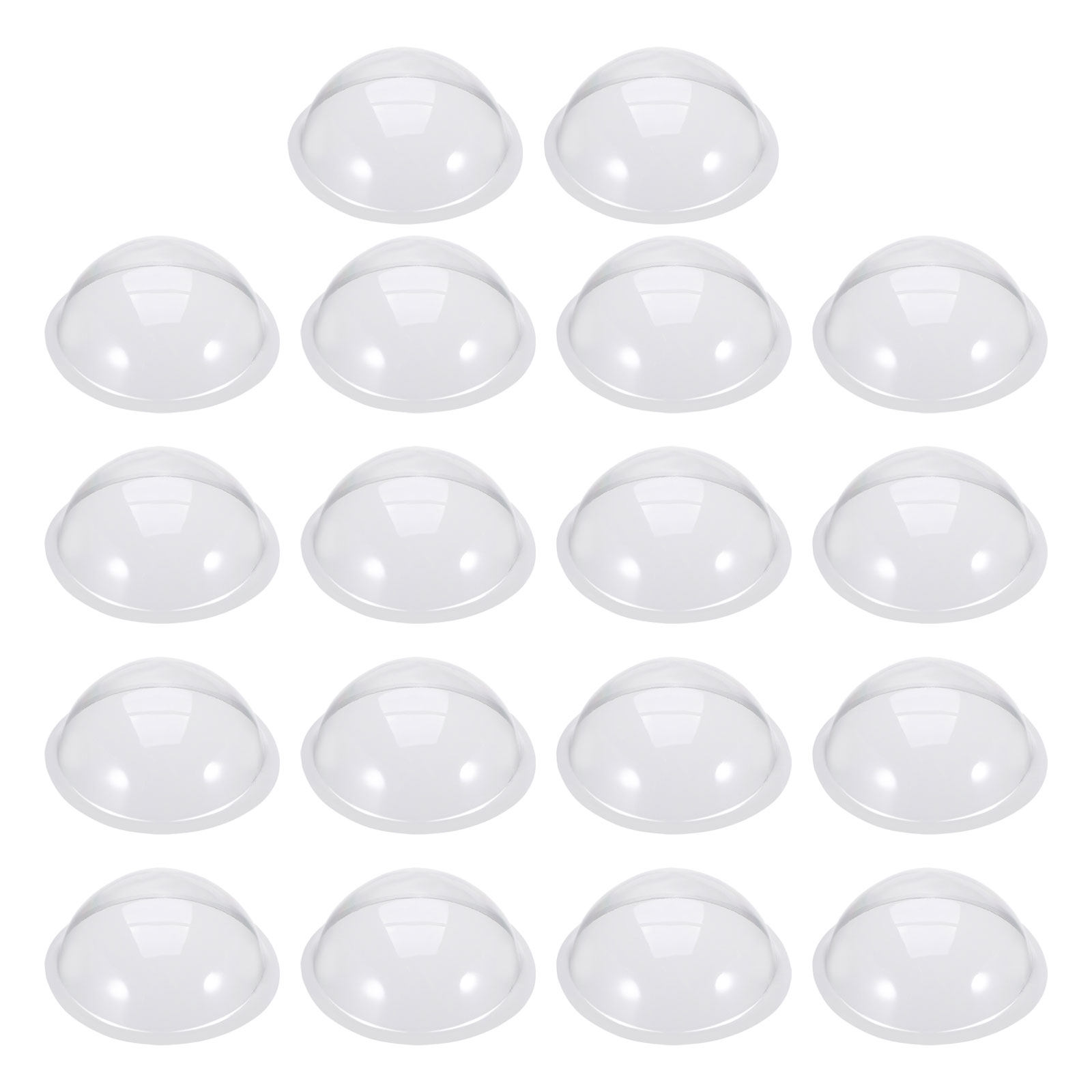 18 Pcs Clear Plastic Snow Glob - Plastic Dome Clear review and price
