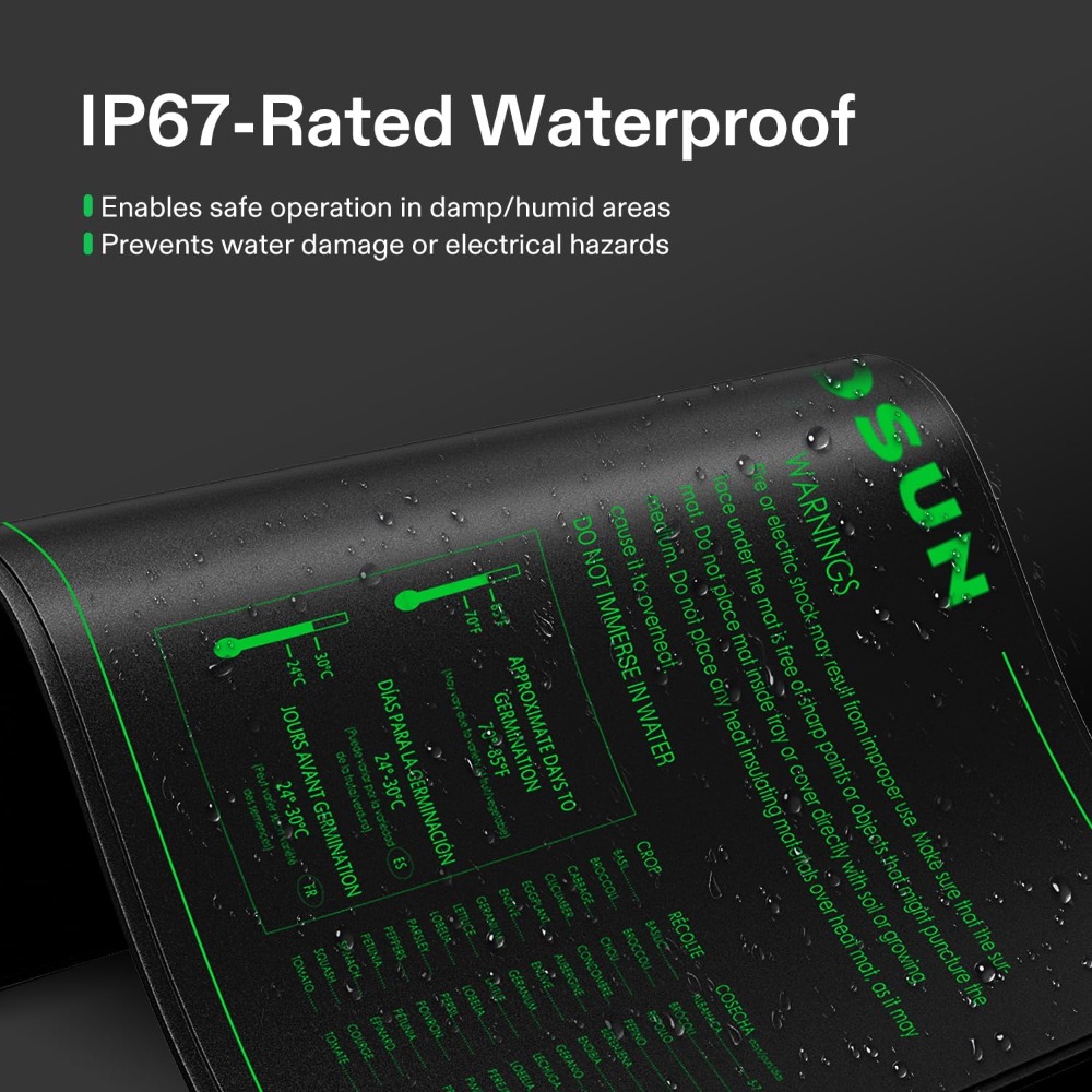2-Pack 48x20.75 Inch Waterproo - Heat Mat Seedling review and price